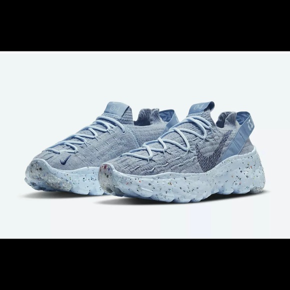 Nike Space Hippie 04 Chambray Blue Midnight Navy CD3476 401 Women's Size 6.5 - Picture 1 of 7